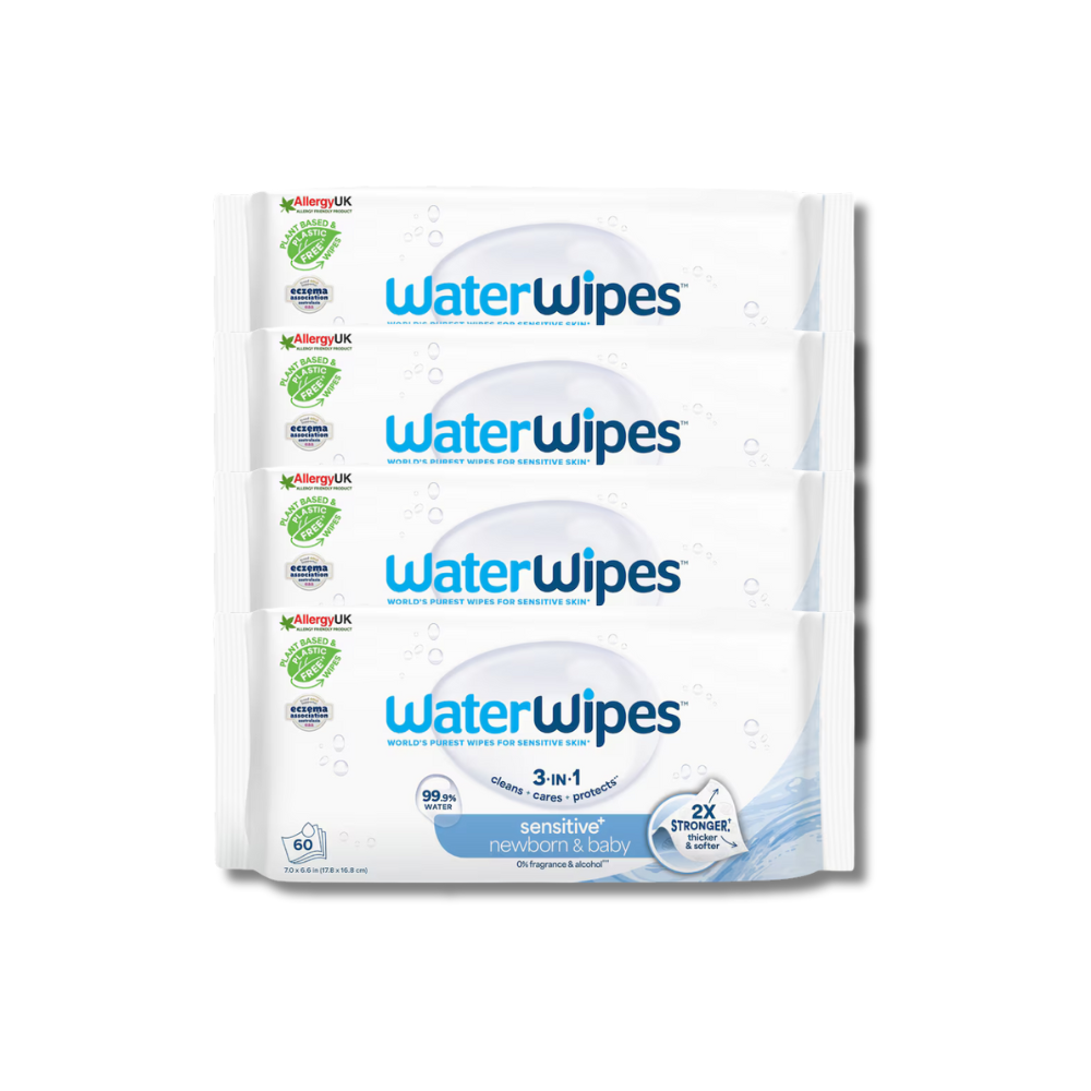 WaterWipes™ The World's Purest Baby Wipes 99.9% Water - Pack of 60