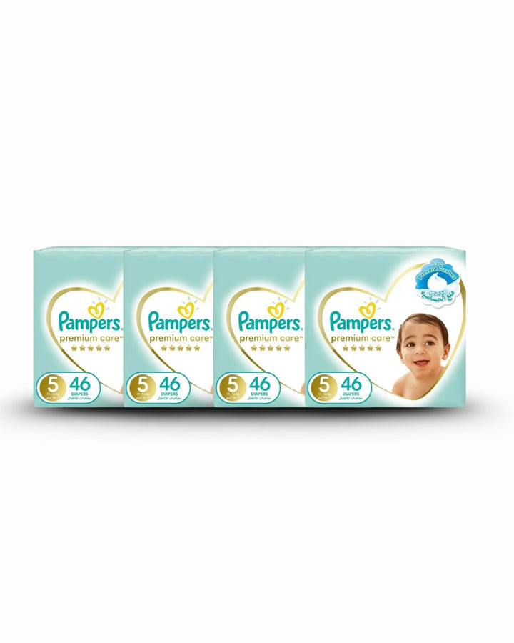 Pampers Premium Care Taped Diapers Size 5 (46 pcs) (11-15KG)