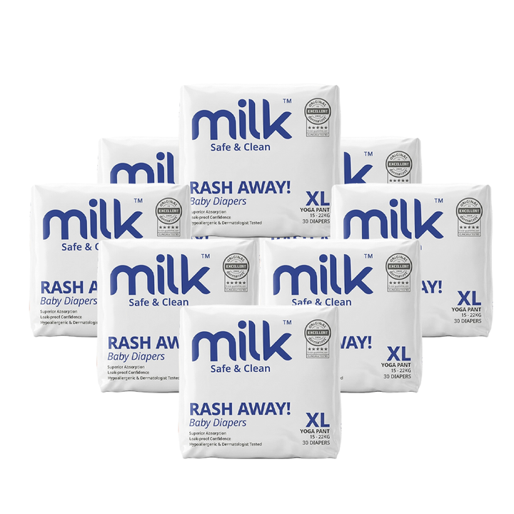 MILK Baby Diaper Yoga Pant Size 5 (XL) (30 pcs) (15-22 kg)