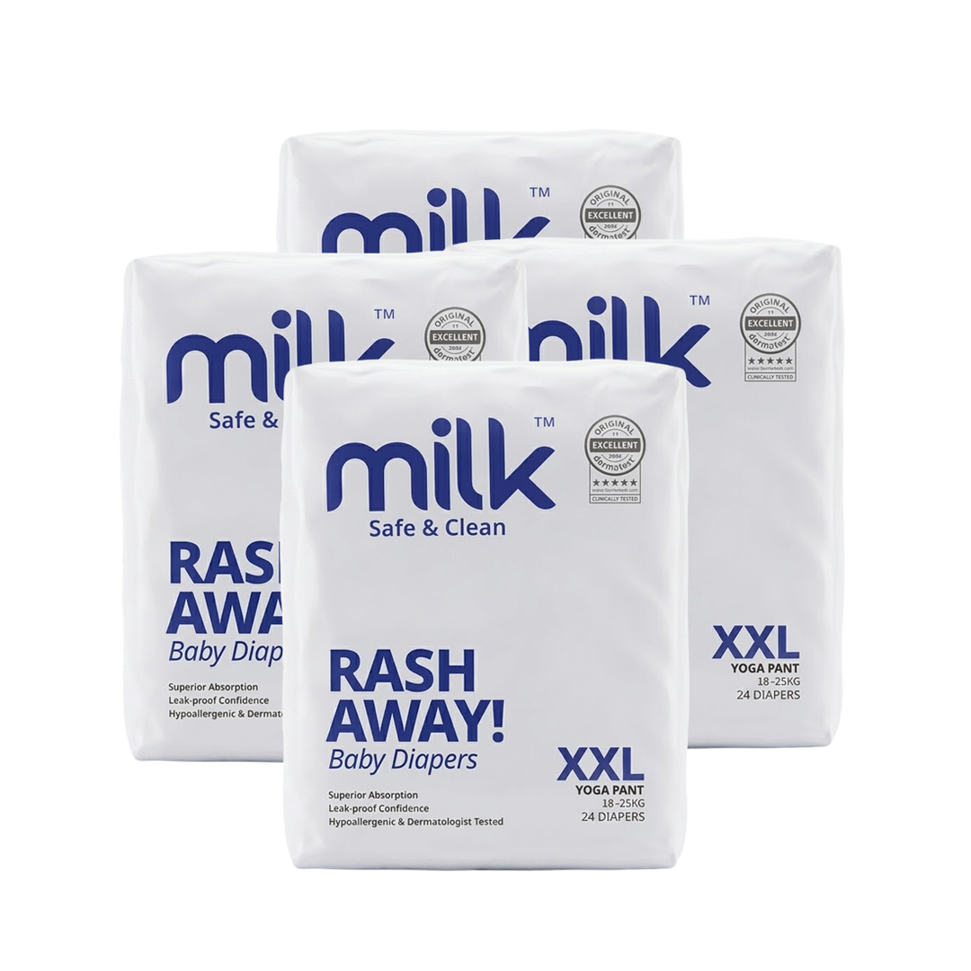 MILK Baby Diaper Yoga Pant Size 6 (XXL) (24 pcs) (18-25 kg)