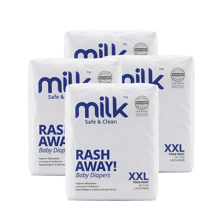 MILK Baby Diaper Yoga Pant Size 6 (XXL) (24 pcs) (18-25 kg)