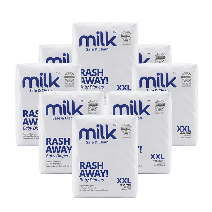 MILK Baby Diaper Yoga Pant Size 6 (XXL) (24 pcs) (18-25 kg)