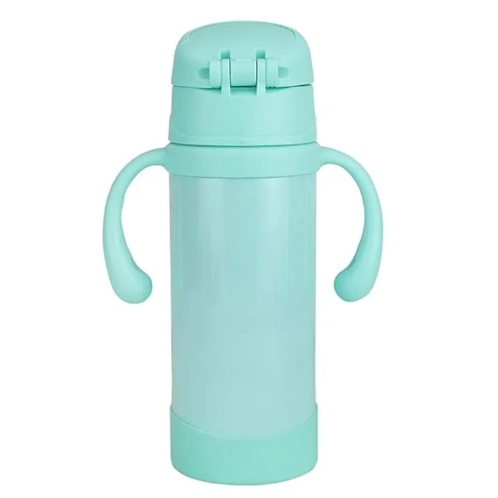 Youp 2in1 Stainless Steel Straw Sipper & Feeding Bottle - Eudora (220 ml) - Green