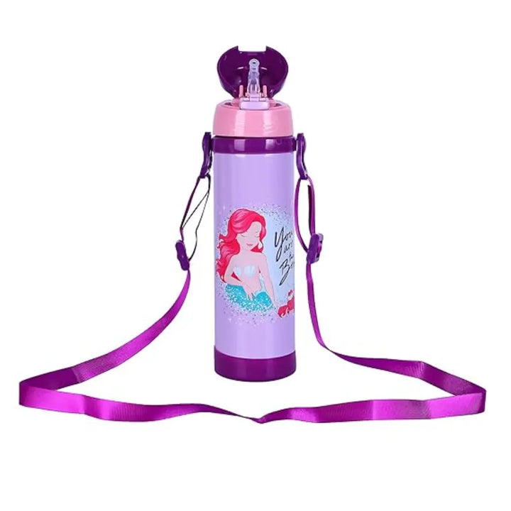 Youp 2in1 Stainless Steel Vacuum Bottle - Brave (350 ml) - Purple