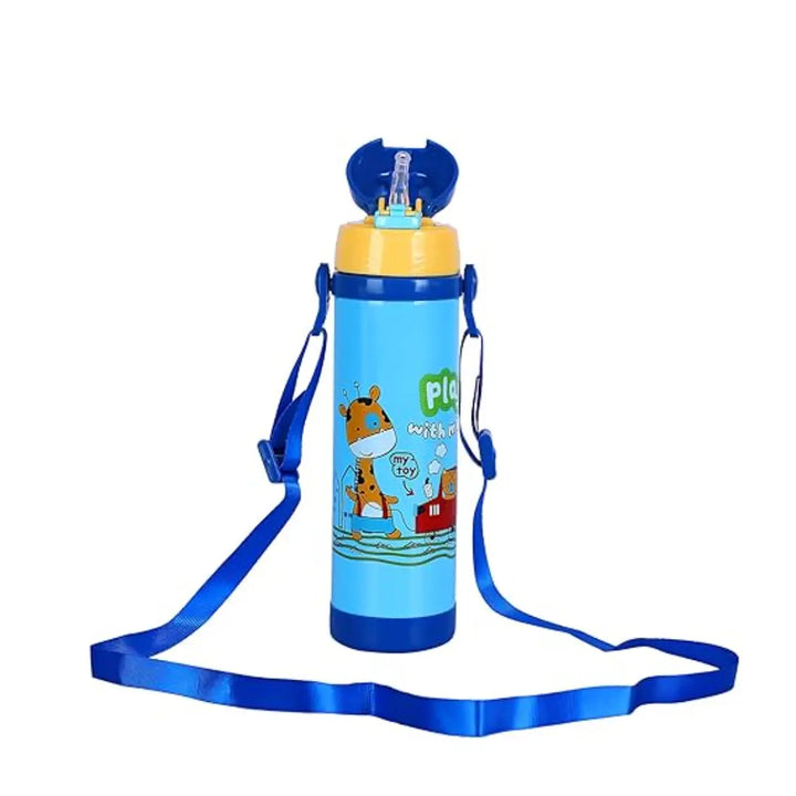 Youp 2in1 Stainless Steel Vacuum Bottle - Brave (500 ml) - Blue