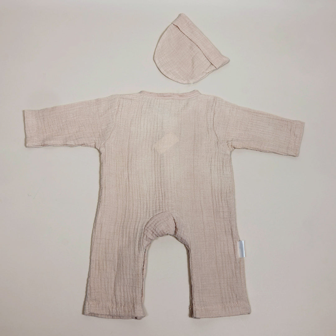 La Plume Newborn Organic Baby Romper