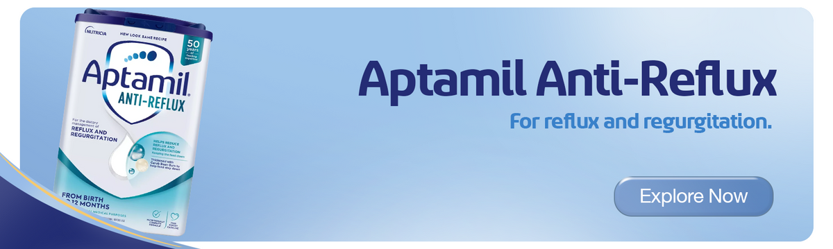 Aptamil Anti-Reflux formula for reflux and regurgitation