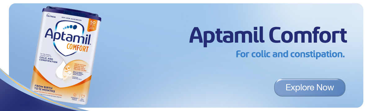 Aptamil Comfort formula for colic and constipation