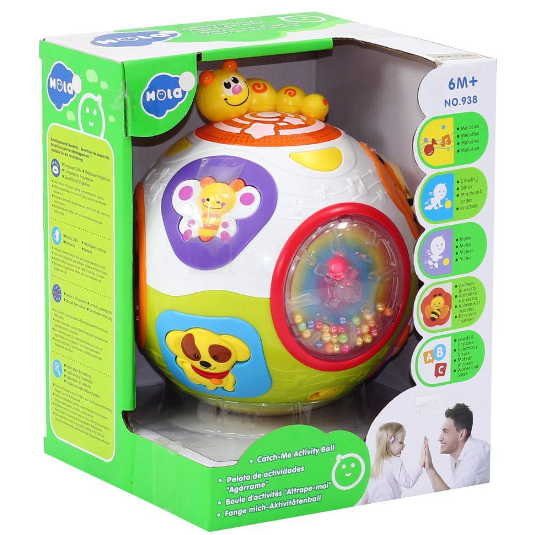 Hola Catch Me Activity Ball