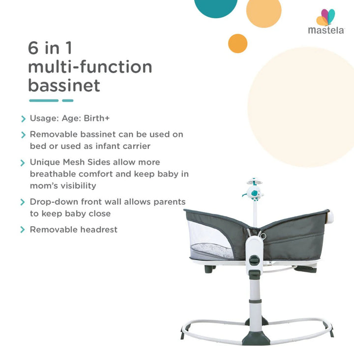 Mastela 6in1 Multi Function Bassinet