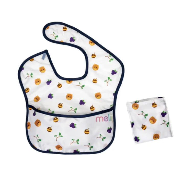 melii Fold Up Bib - 2 pack