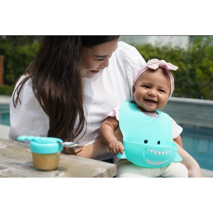 melii Silicone Bib - Shark