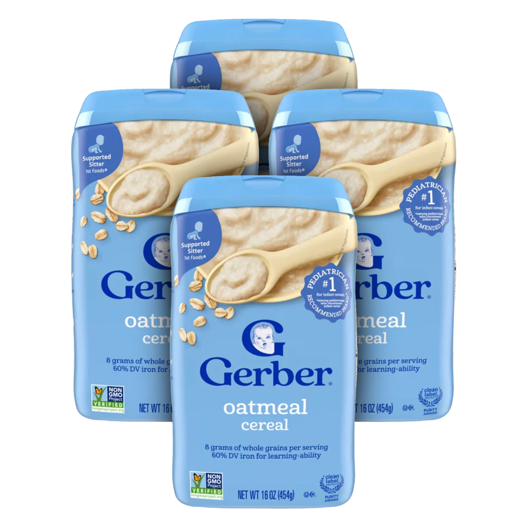 Gerber Cereal Single Grain Oatmeal