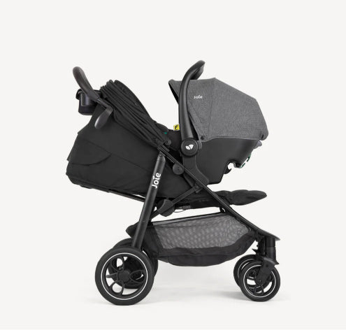 Joie litetrax™ pro 3in1 easy fold stroller (shale)