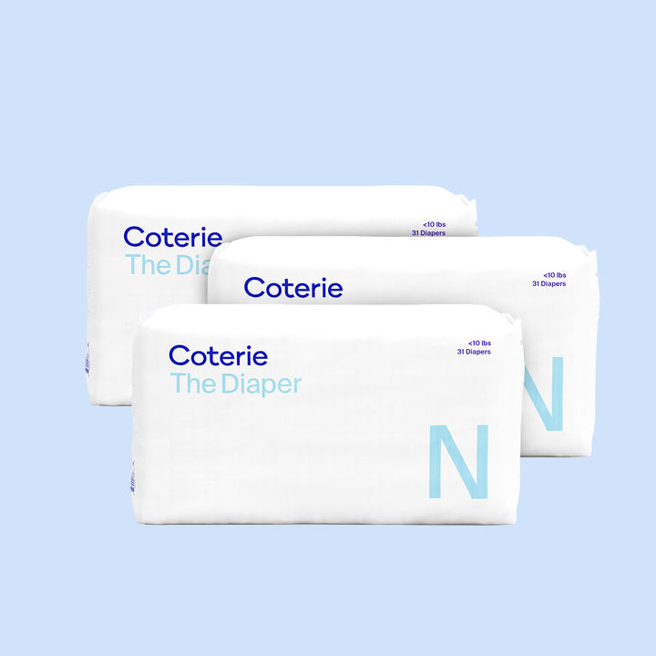 Coterie The Diaper Size N (31 pcs) (<4.5 kg)
