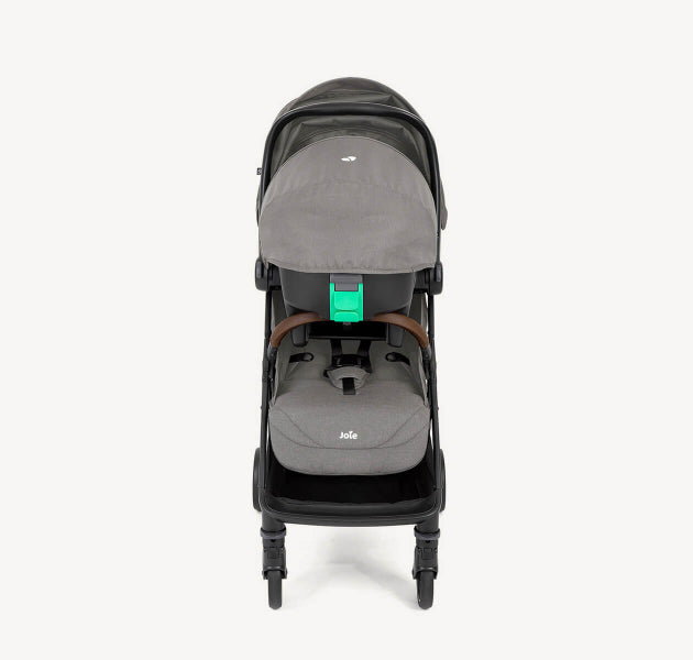Joie pact™ pro travel system lightweight compact stroller and infant car seat (pebble)
