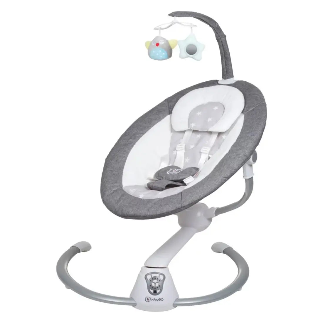 babyGO Homey Automatic Swing (Grey)