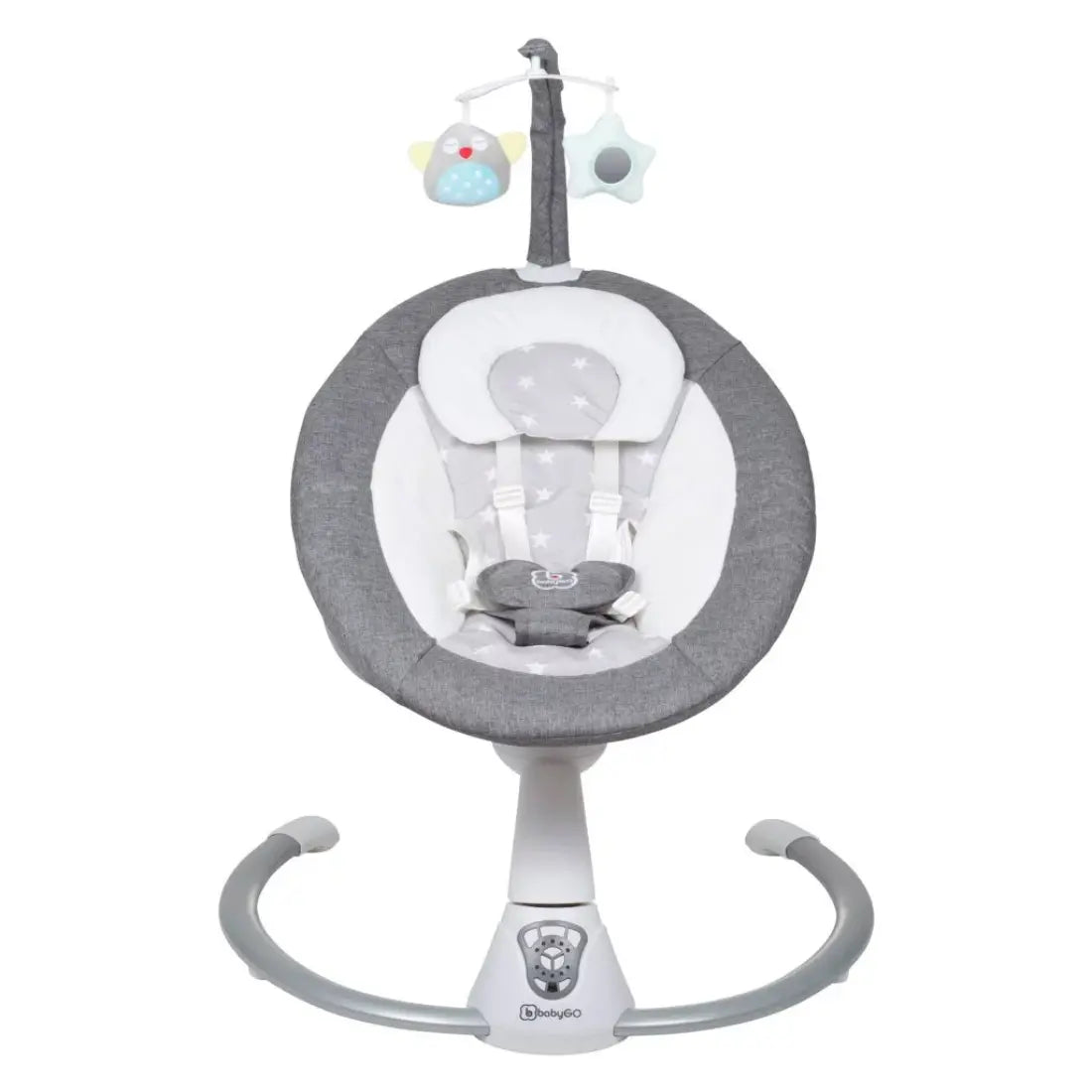 babyGO Homey Automatic Swing (Grey)