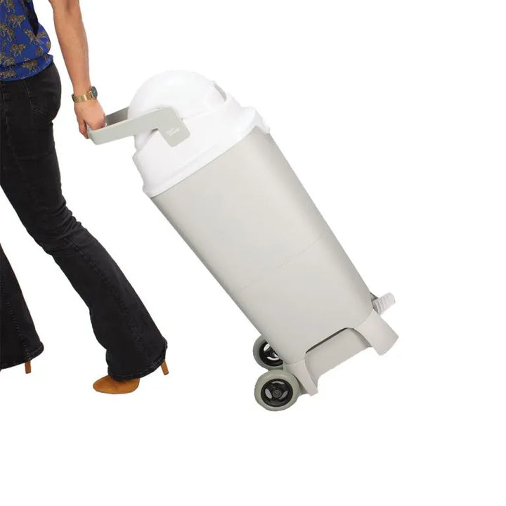 Diaper Champ ONE Maxi Handsfree Plus Wheels Odourless Diaper Pail