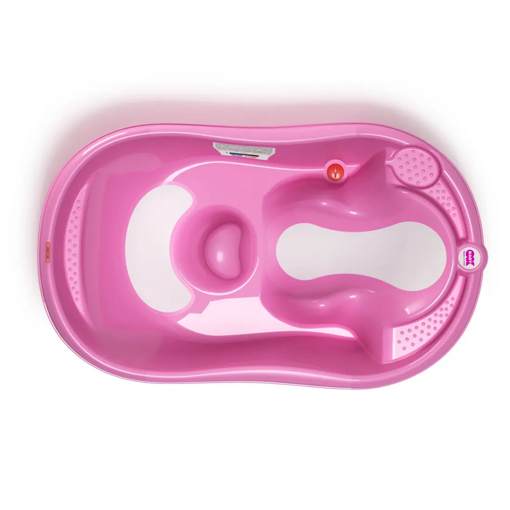 OK Baby Onda Evolution Baby Bath W/Out Support Bars (Dark Pink)