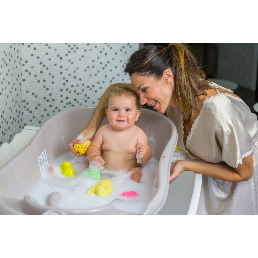 OK Baby Onda Evolution Baby Bath W/Out Support Bars (White)