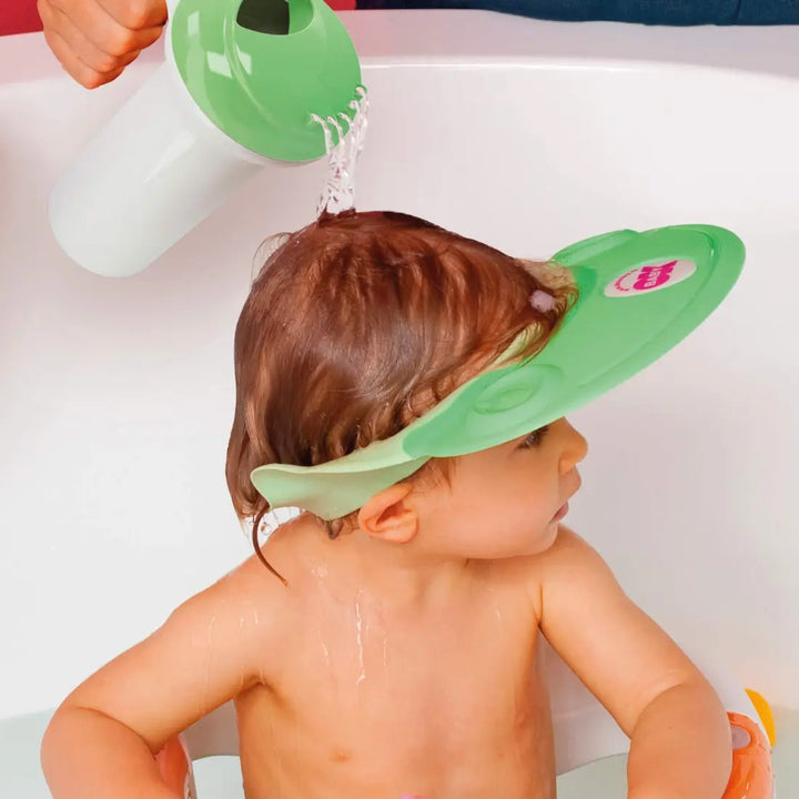 OK Baby Hippo Bath Ring For Head (Green)