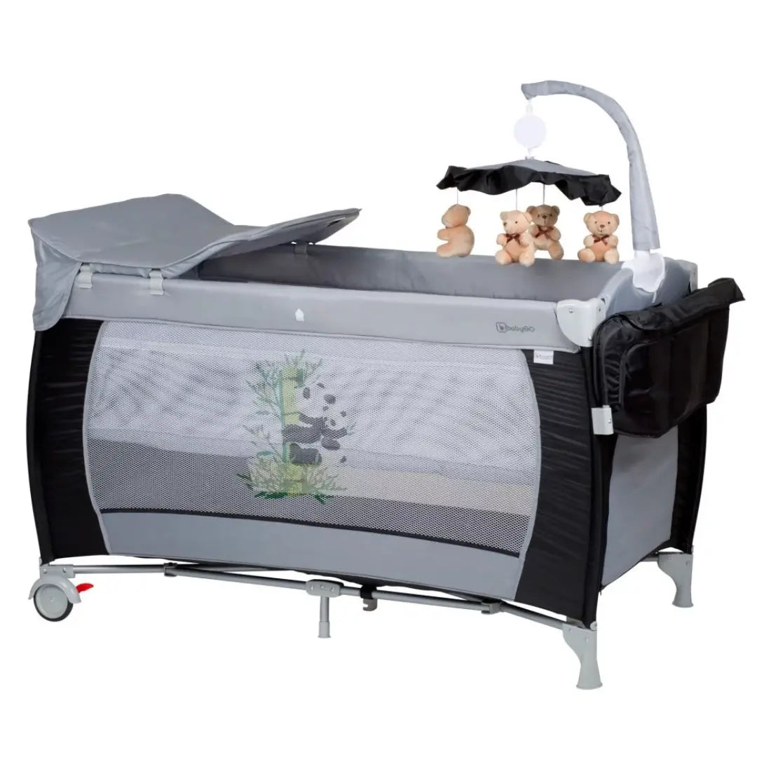 babyGO Sleeper Delux Playard (Black)
