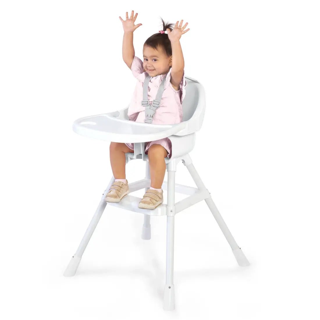 babyGO Simple High Chair (White)