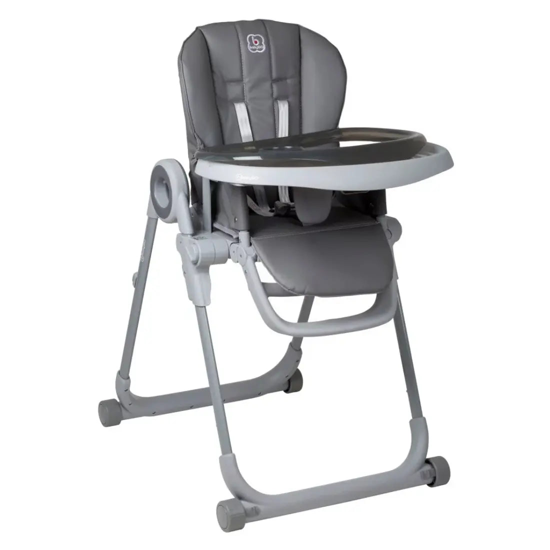 babyGO Divan High Chair - 2 in 1 (Grey)