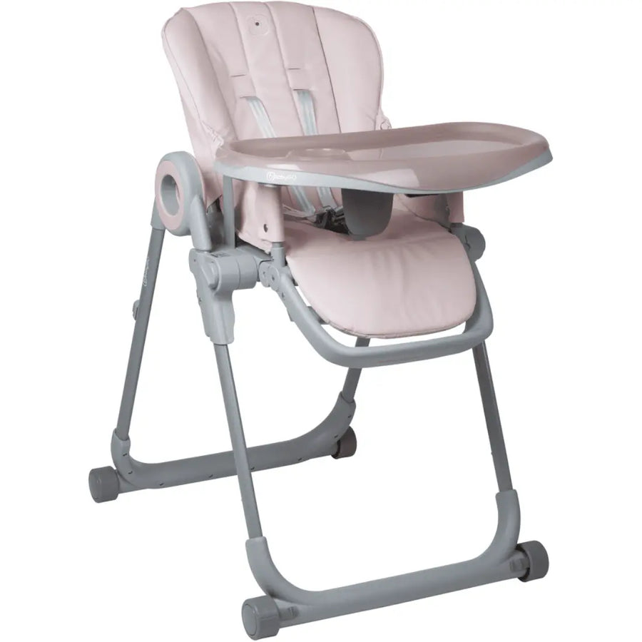babyGO Divan High Chair - 2 in 1 (Pink)