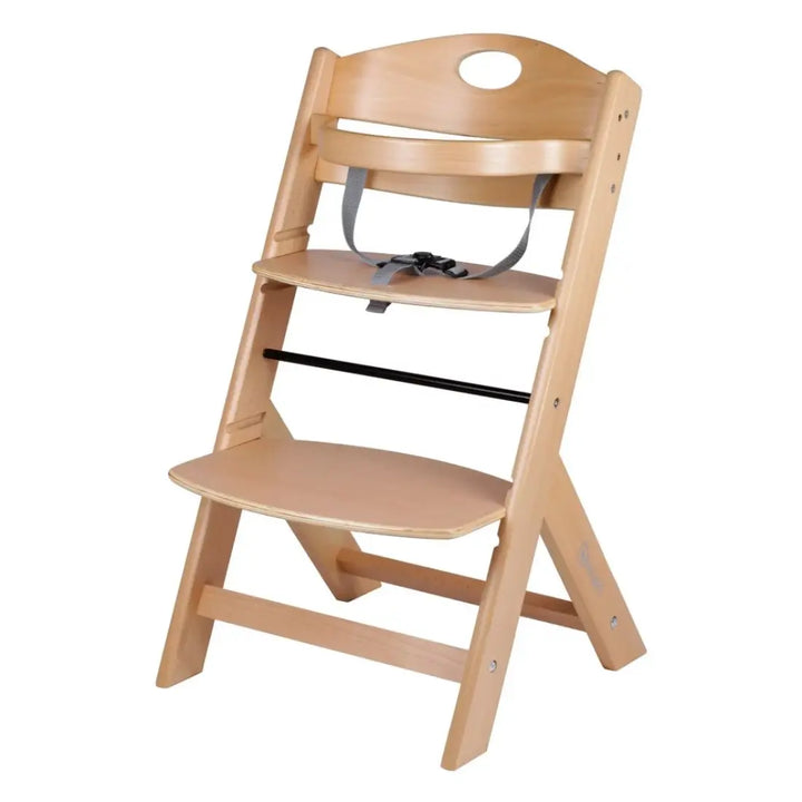 babyGO Family Wooden High Chair (Nature)