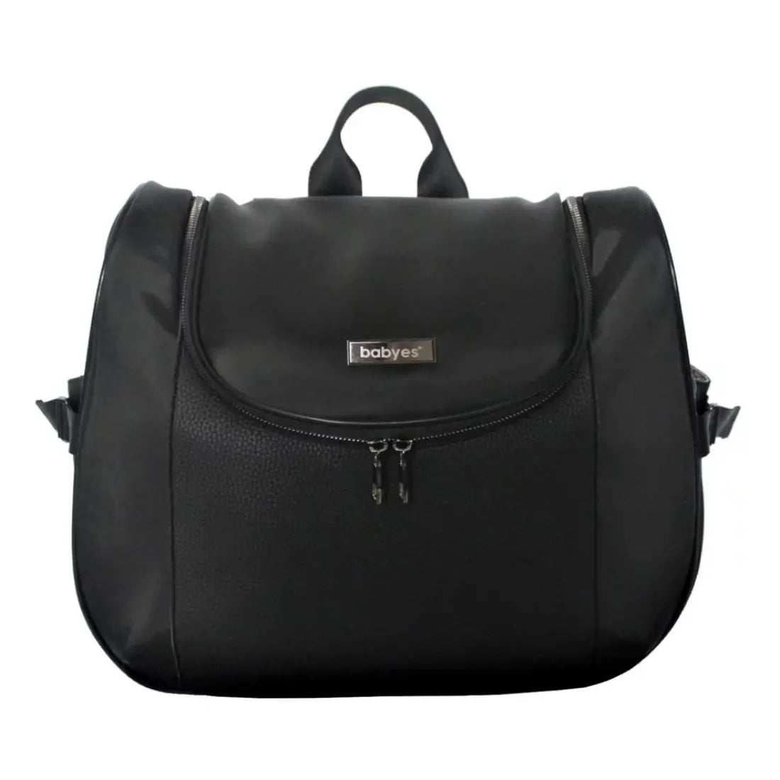 babyGO Diaper Bag (Black-1)