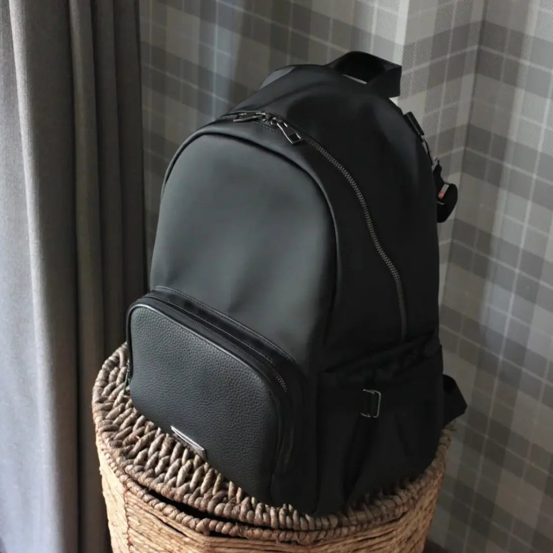 babyGO Diaper Bag (Black-2)