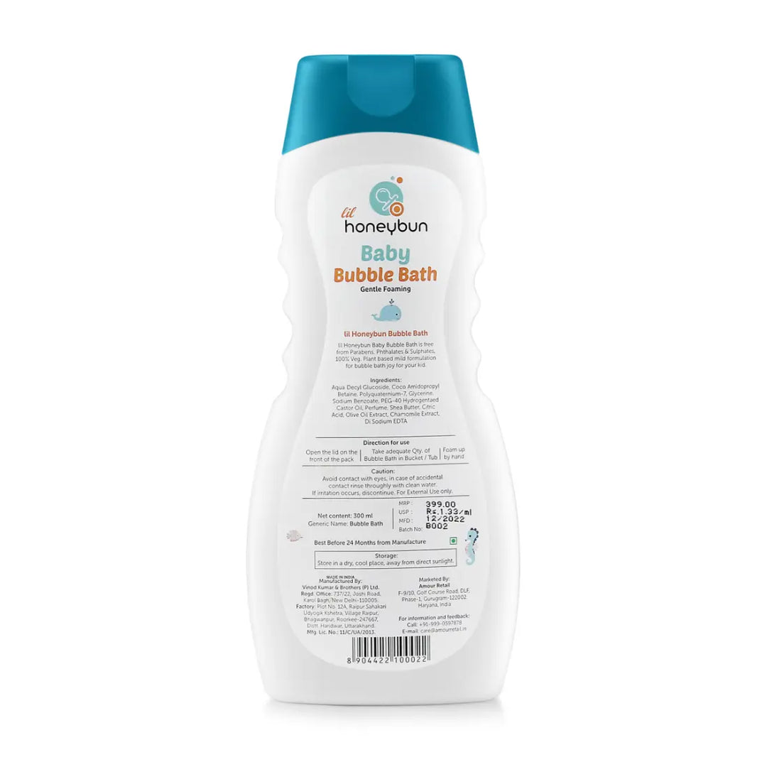 lil honeybun Baby Bubble Bath (300 ml)