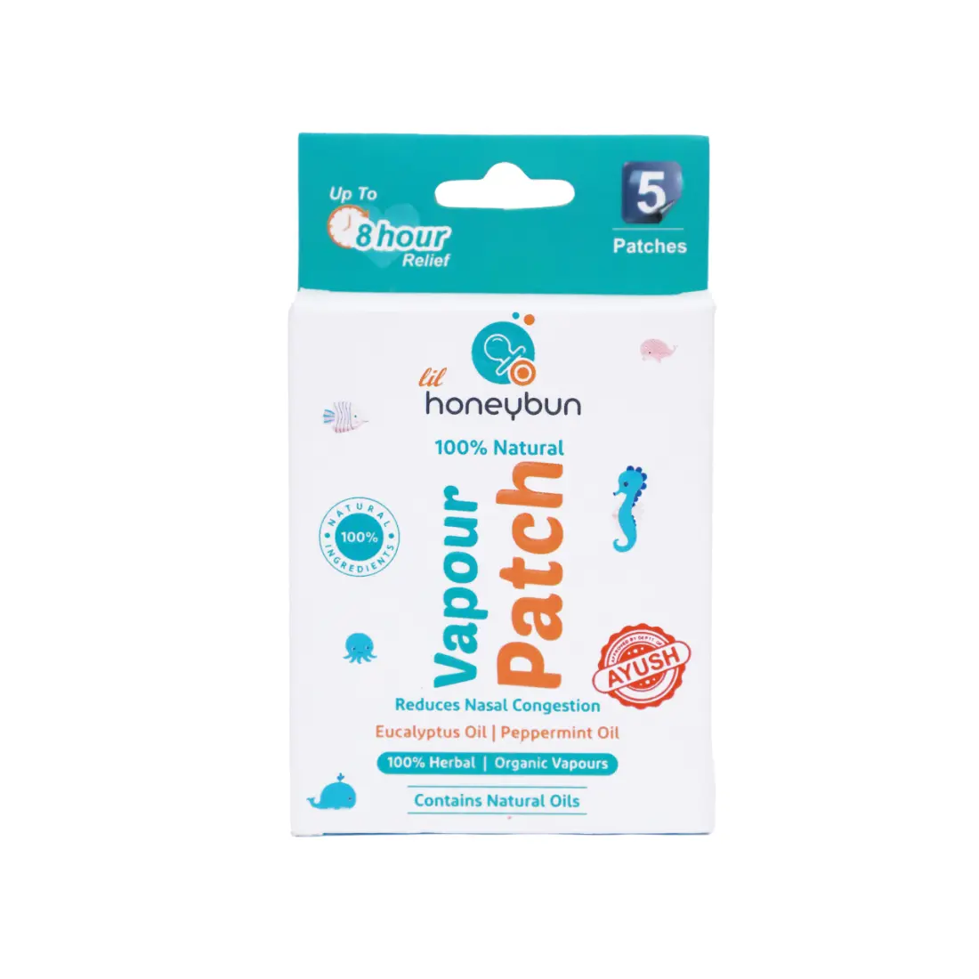 lil honeybun 100% Natural Vapour Patches (5 Patches)
