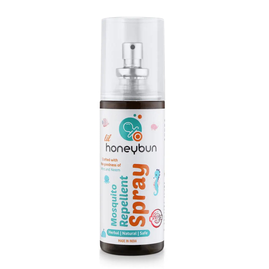 lil honeybun Herbal Mosquito Repellent Spray (100 ml)