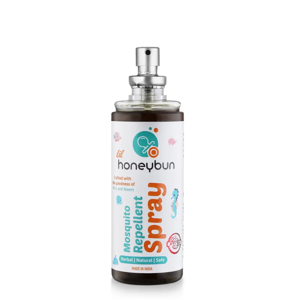 lil honeybun Herbal Mosquito Repellent Spray (100 ml)
