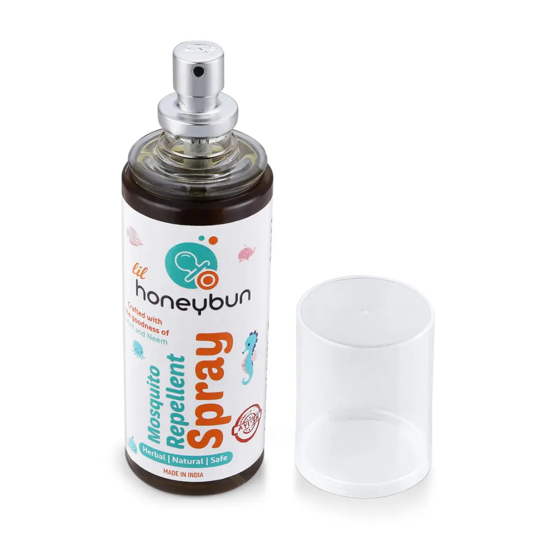 lil honeybun Herbal Mosquito Repellent Spray (100 ml)