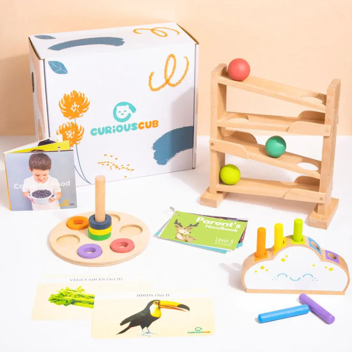 Curious Cub Montessori Box - 11 Months+ (Level 6)