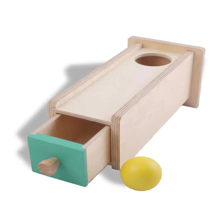 Curious Cub Object Permanence Box With Drawer