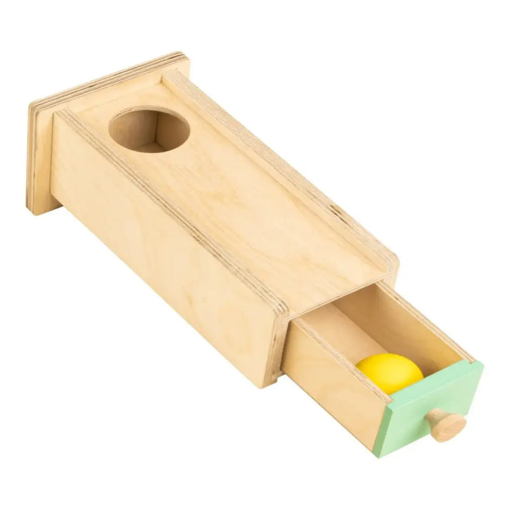 Curious Cub Object Permanence Box With Drawer