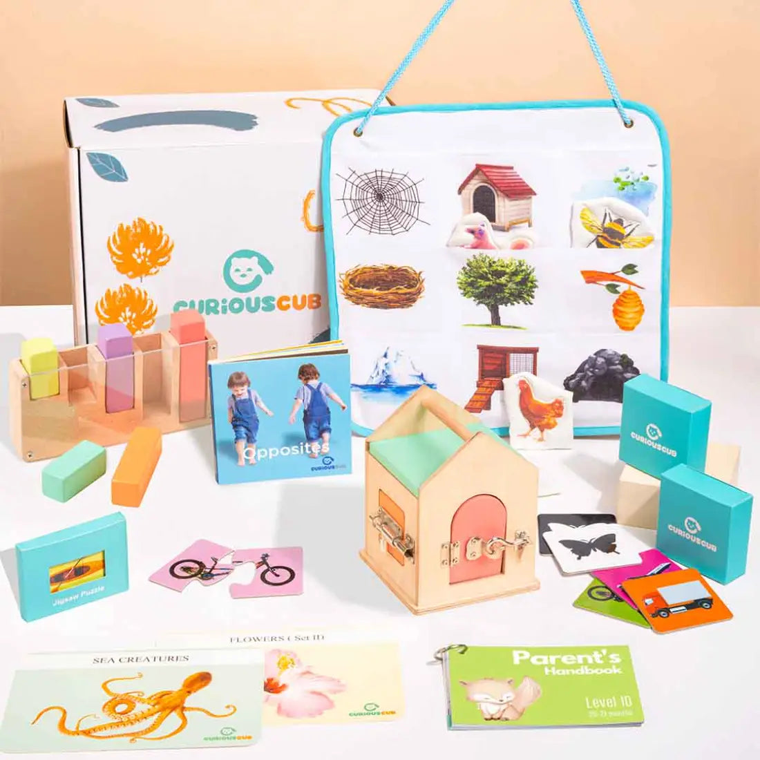 Curious Cub Montessori Box - 21 Months+ (Level 10)