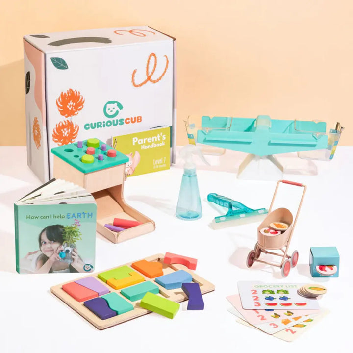 Curious Cub Montessori Box -  2 Years 6 Months+ (Level 13)