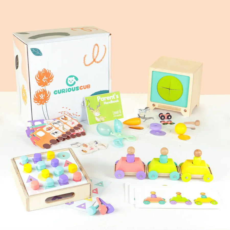 Curious Cub Montessori Box -  2 Years 9 Months+ (Level 14)
