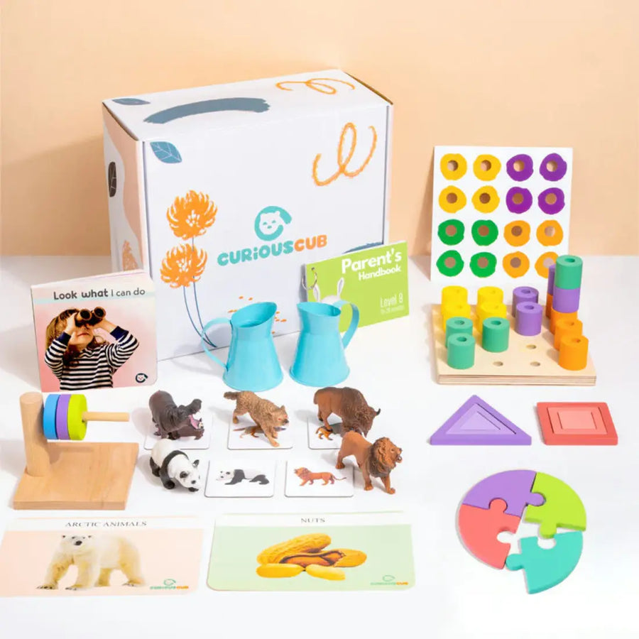 Curious Cub Montessori Box - 19 Months+ (Level 9)