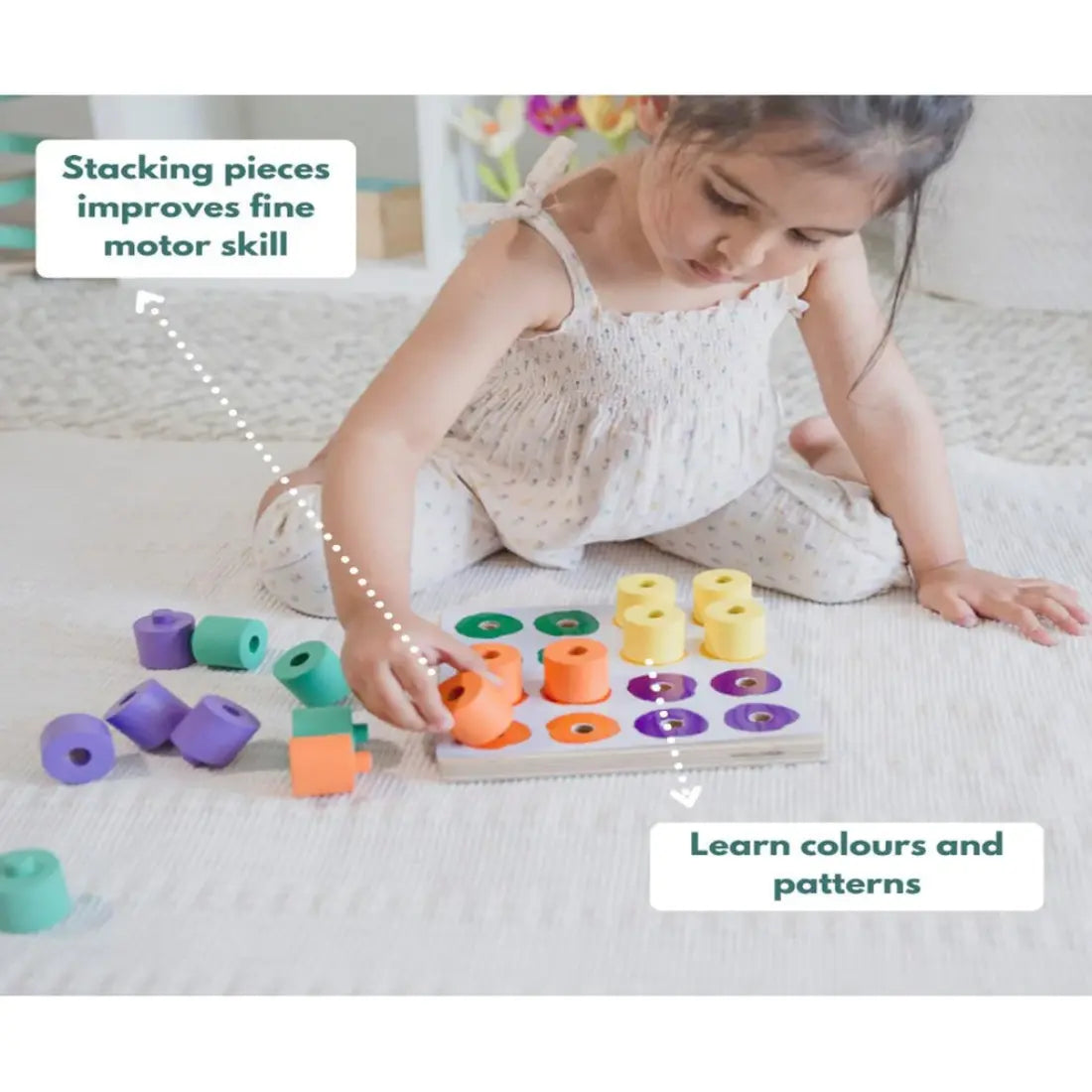 Curious Cub Stacking & Colour Matching