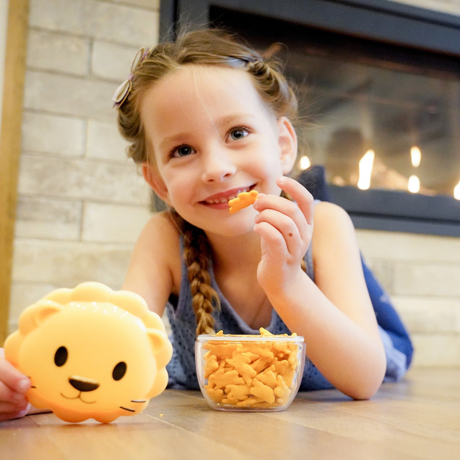 melii Snack Container - Lion - 1 pack