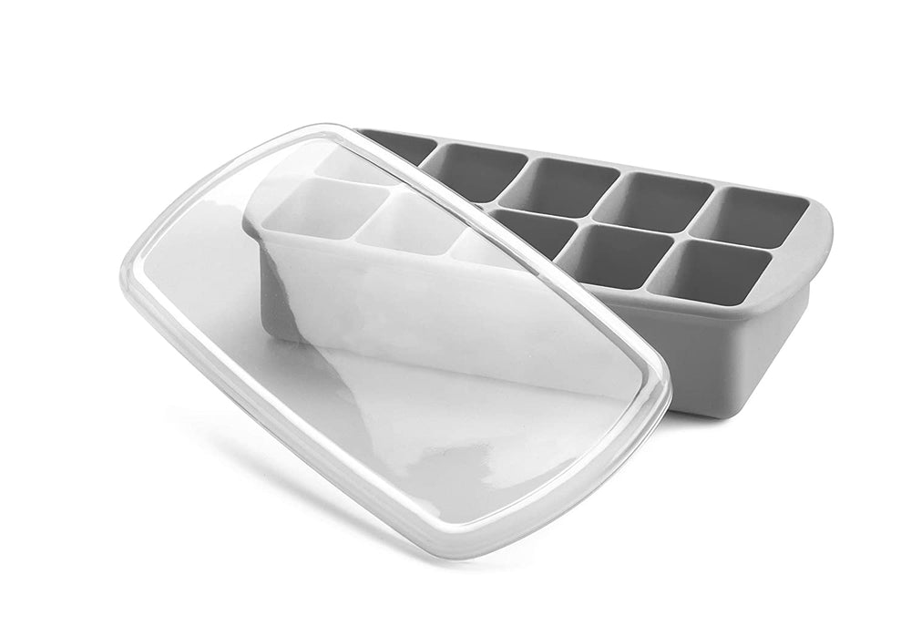 melii Silicone Baby Food Freezer Tray (Grey)