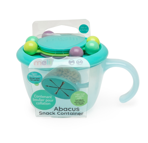 melii Snack Container - Abacus (Blue)