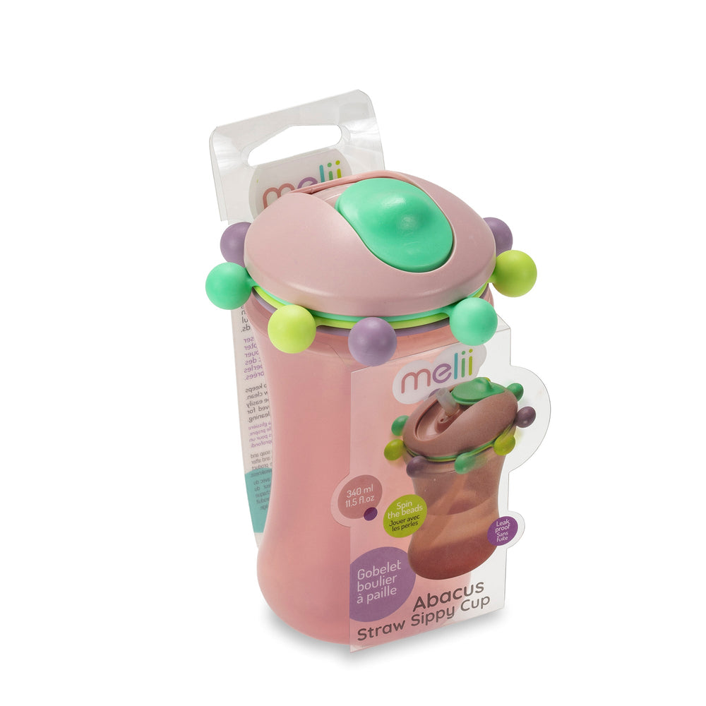 melii Sippy Cup - Abacus (Pink)
